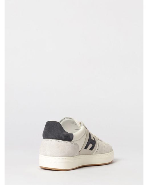 Hogan Natural H-Tv Leather Sneakers for men