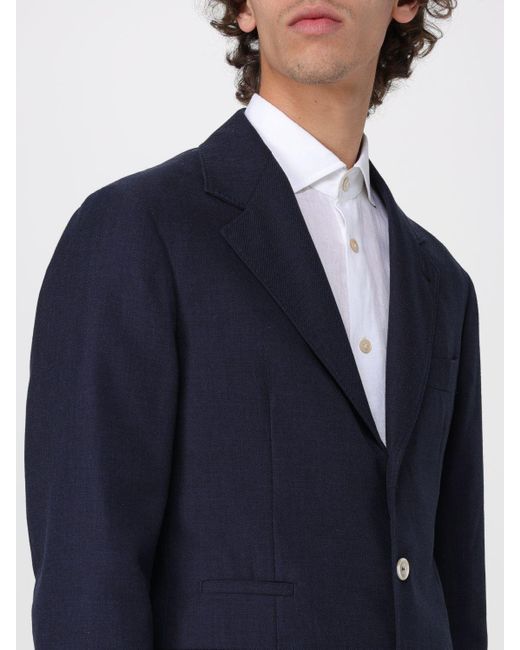 Brunello Cucinelli Jacke in Blue für Herren