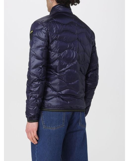 Blauer Blue Padded Nylon Down Jacket for men