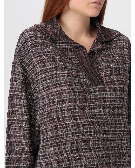 Polo Mujer Missoni de color Gray