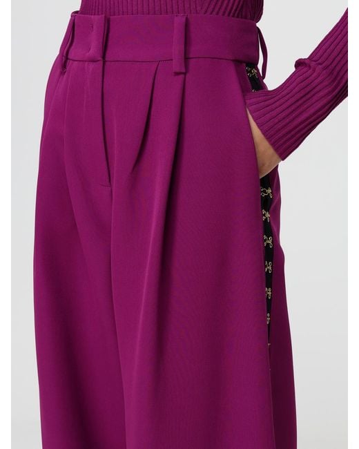 Just Cavalli Purple Trousers