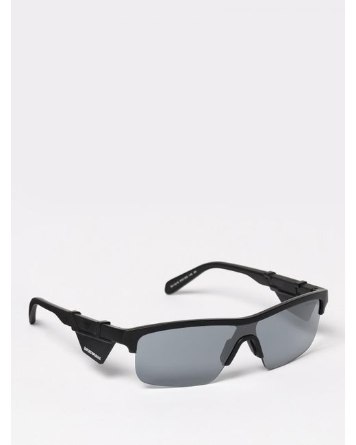 Emporio Armani White Sunglasses for men