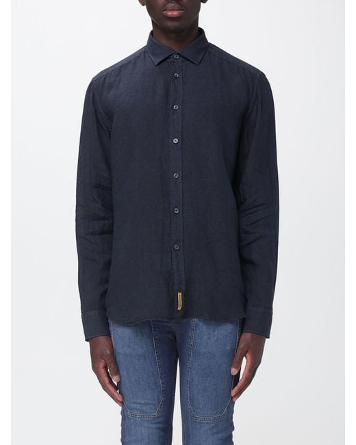 B.D. Baggies Blue Basic Cotton Shirt for men