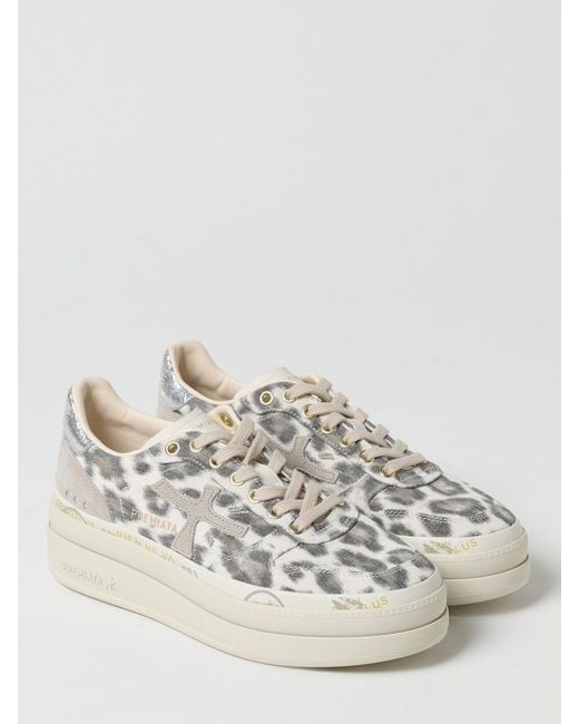 Premiata Multicolor Micol Canvas Sneakers