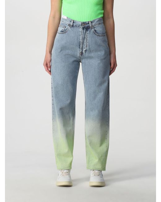 PT01 Jeans In Washed Denim in Blue | Lyst