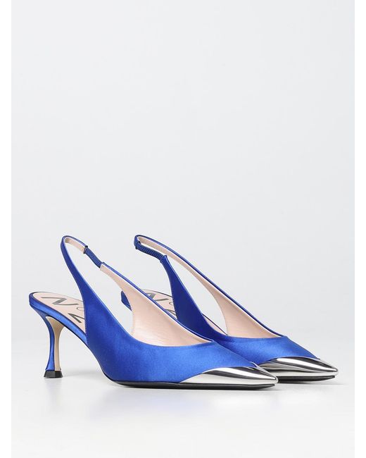 N°21 Blue High Heel Shoes