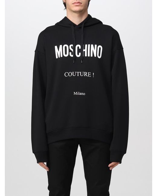 Moschino Couture Black Sweatshirt for men