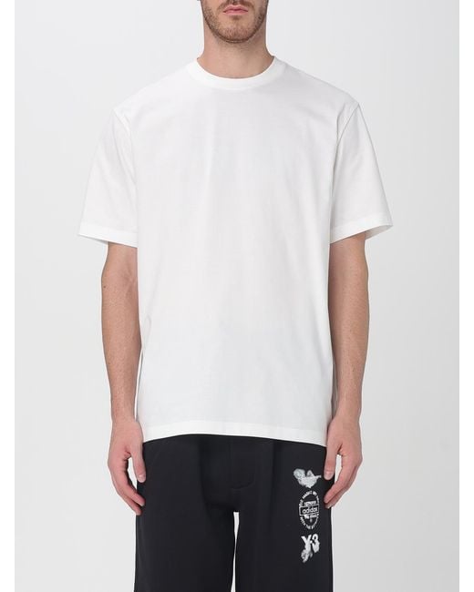 Y-3 White T-Shirt for men
