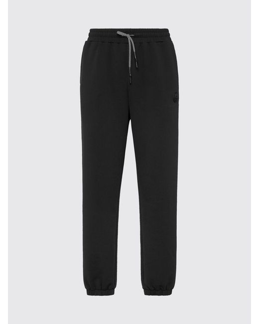 Philipp Plein Black Technical Fabric Jogging Pants for men