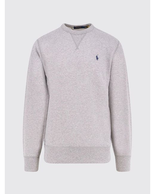 Polo Ralph Lauren Gray Crewneck Sweatshirt for men