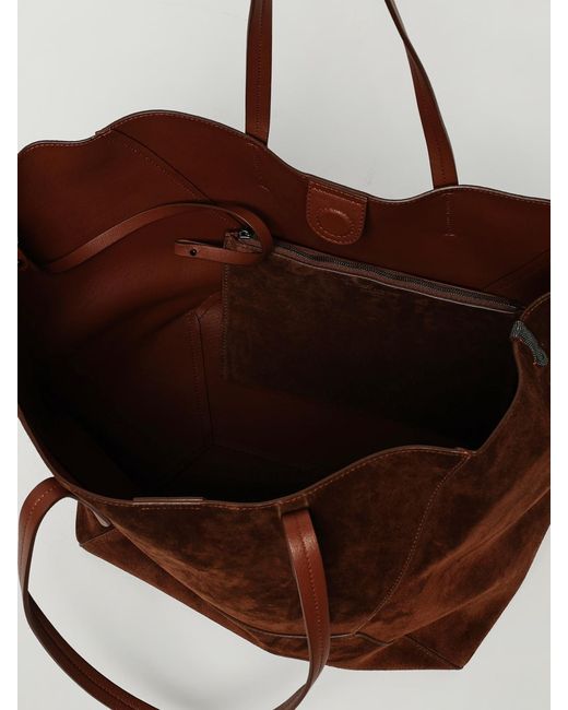 Brunello Cucinelli Brown Shoulder Bag