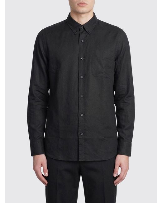 Tom Ford Black Classic Lyocell Shirt for men