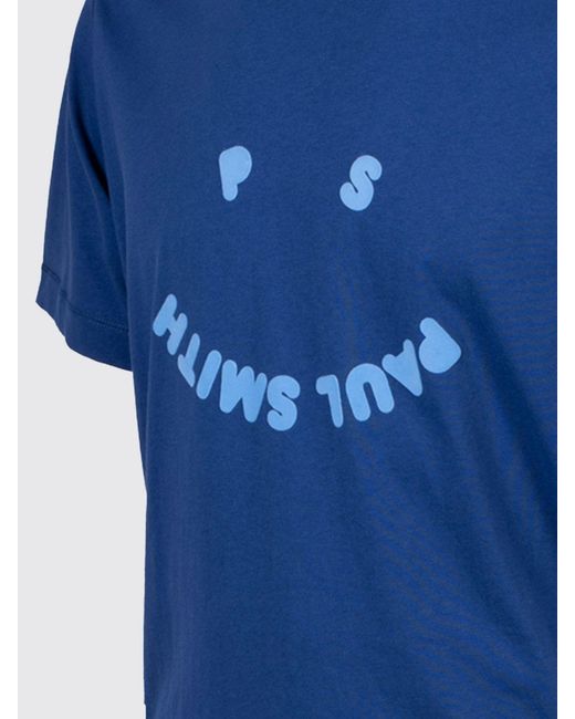 Paul Smith Blue T-Shirt for men
