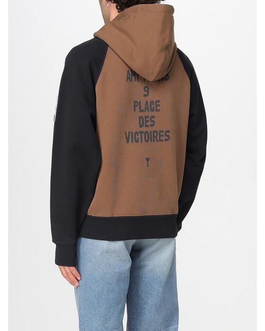 AMI Blue Sweatshirt for men