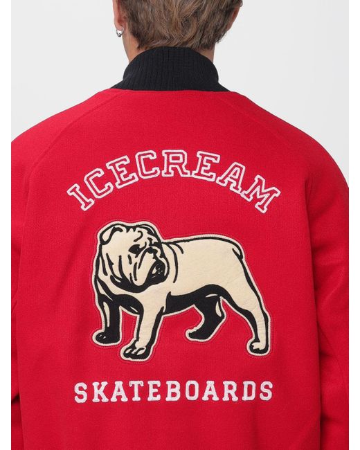 ICECREAM Red Jacket for men