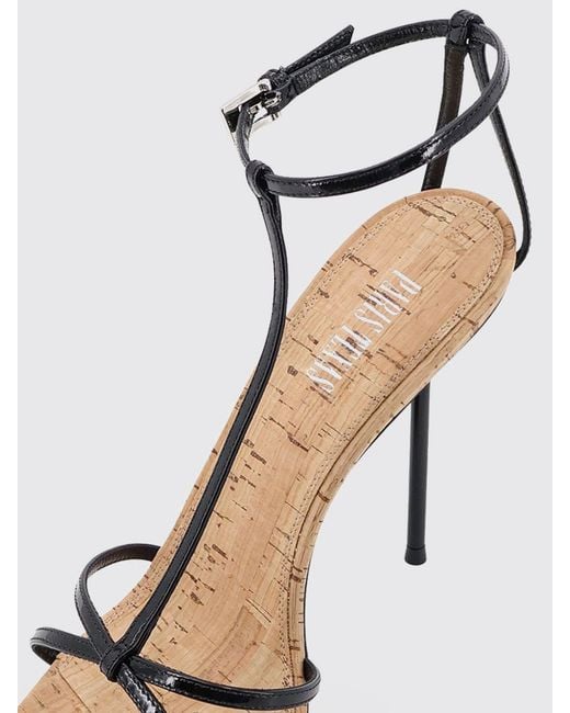 Paris Texas White Patent Leather Sandal