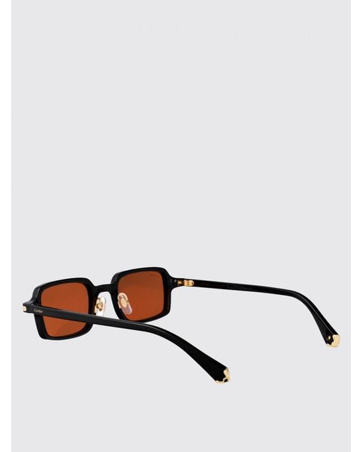 Cartier White Recycled Acetate Sunglasses for men