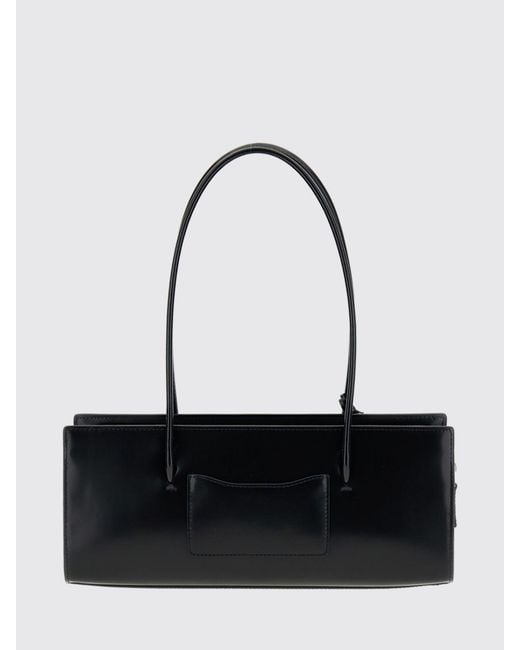 Marc Jacobs White The Glam Mirror Brushed Leather Bag