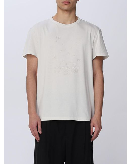 T-Shirt Homme Maison Margiela pour homme en coloris White