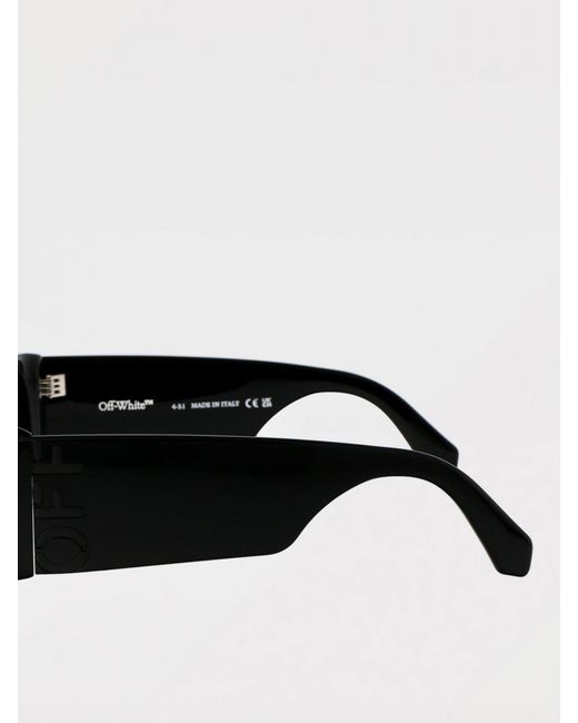 Off-White c/o Virgil Abloh Black Milano Acetate Sunglasses