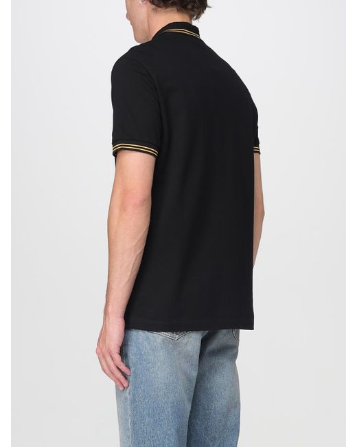 Polo Homme Versace pour homme en coloris Black