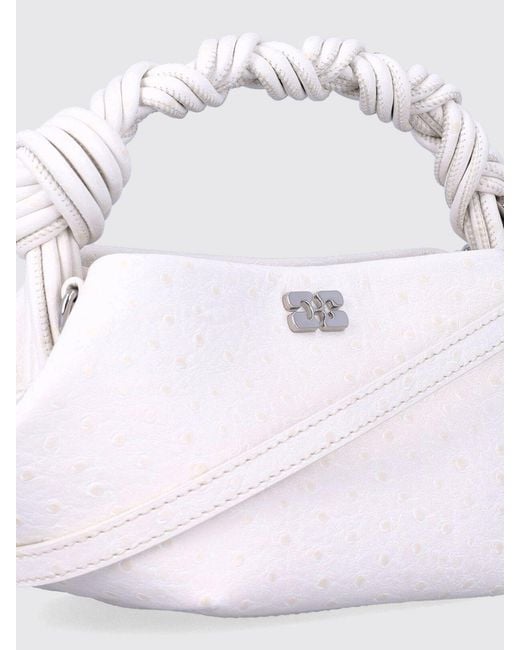 Ganni White Handbag