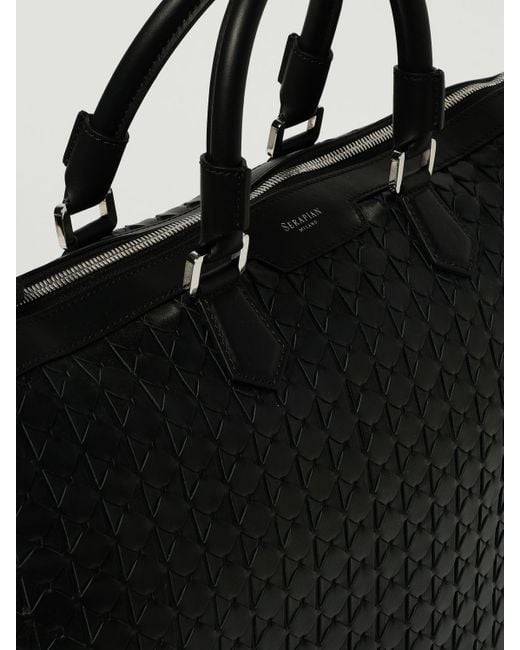 Serapian Tasche Herren in Black für Herren