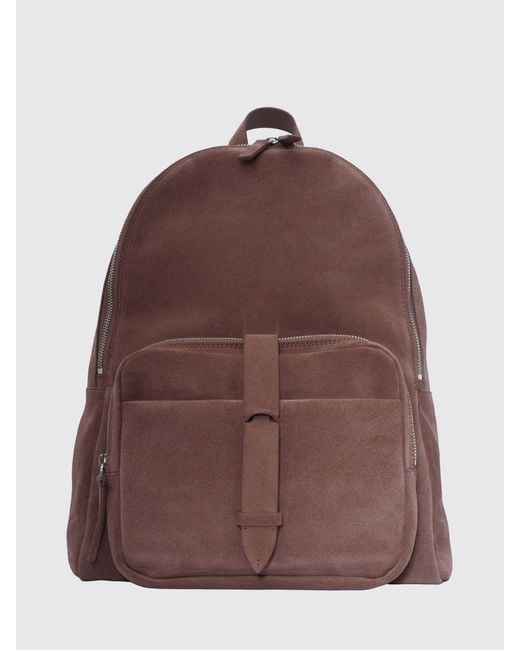 Orciani Brown Backpack for men