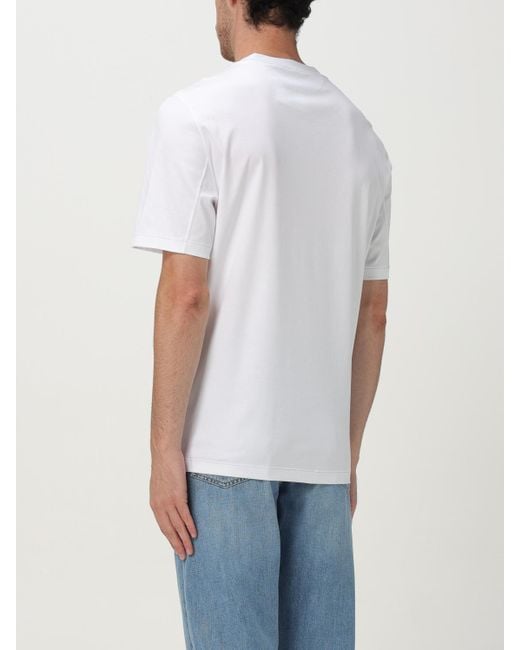 Brunello Cucinelli Polo Herren in White für Herren