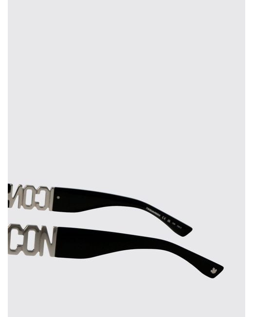 DSquared² Black Acetate Sunglasses for men