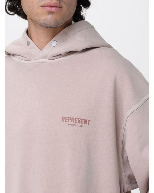 Represent Pink Sweatshirt for men