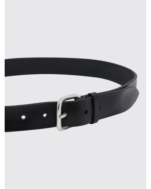 Orciani White Leather Belt for men