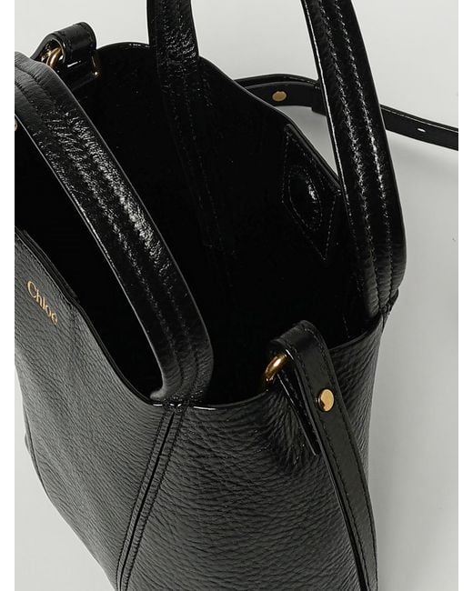 Chloé Black ChloÉ Spin Mini Grained Leather Bag