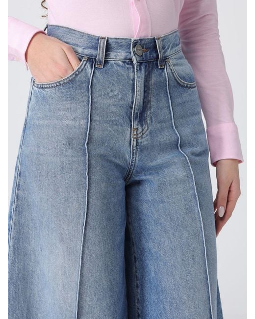 Pinko Blue Crop Jeans