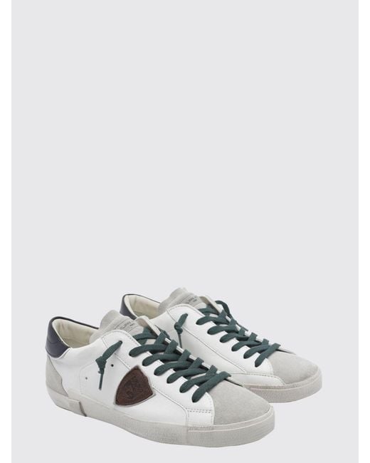 Philippe Model White Sneakers for men