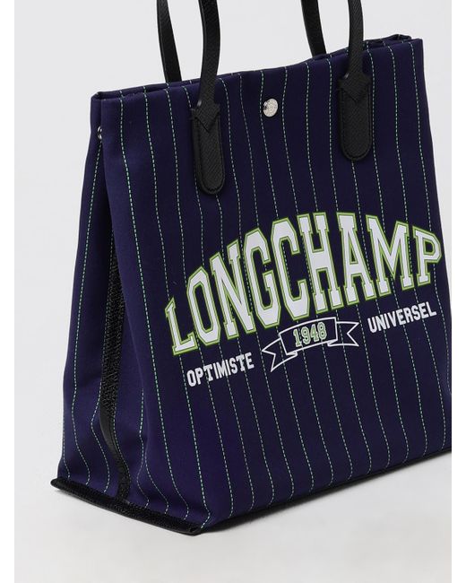Longchamp Blue Schultertasche Damen