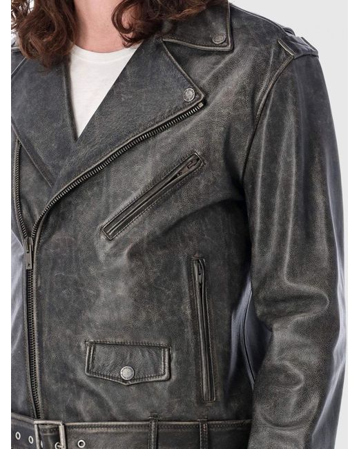Golden Goose Deluxe Brand Gray Jacket for men