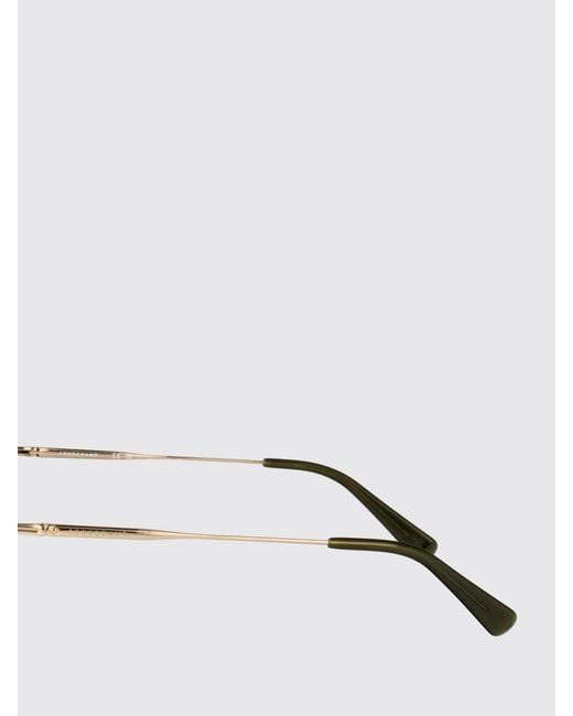 Longchamp Metallic Piloten-Sonnenbrille Aus Goldfarbenem Metall