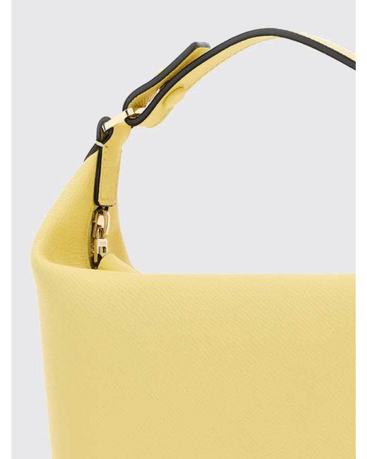 Borsa Mochi di Valextra in Yellow