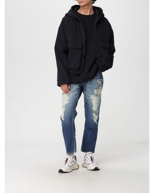 DSquared² Black Sweatshirt for men