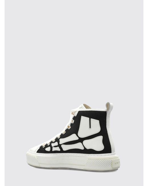 Amiri White Skel High-Top Trainers for men