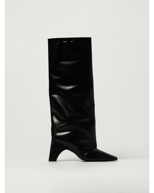 Coperni Black Knee High Boots