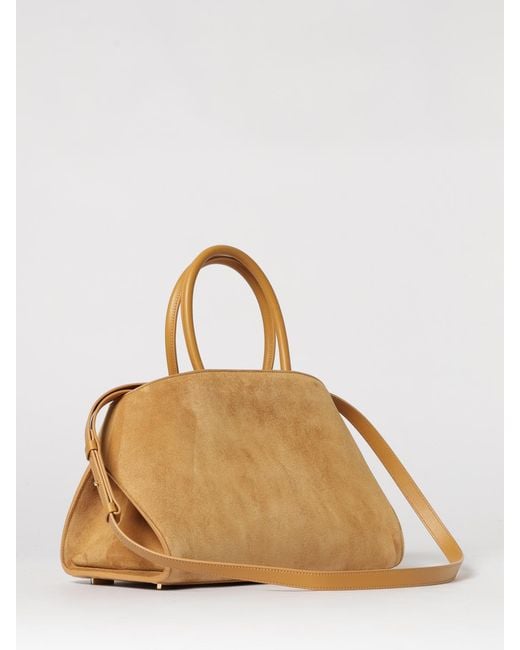 Ferragamo Natural Hug M Suede Bag