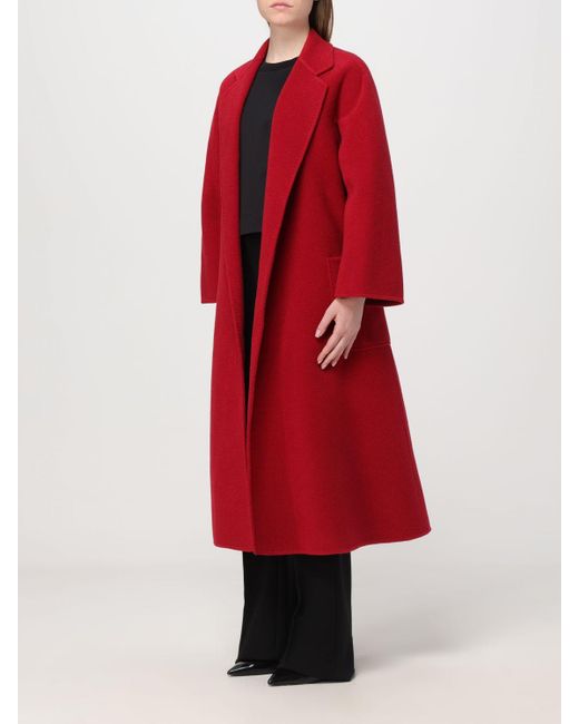 Cappotto di Max Mara in Red