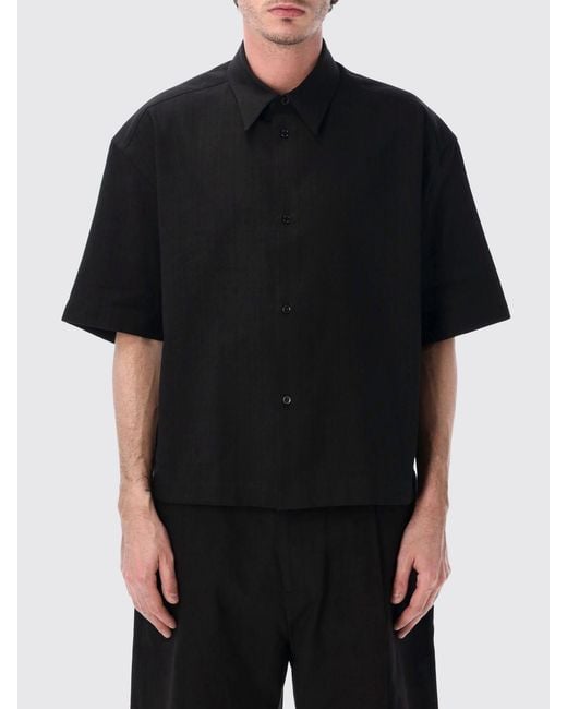 Studio Nicholson Black Cotton Shirt for men