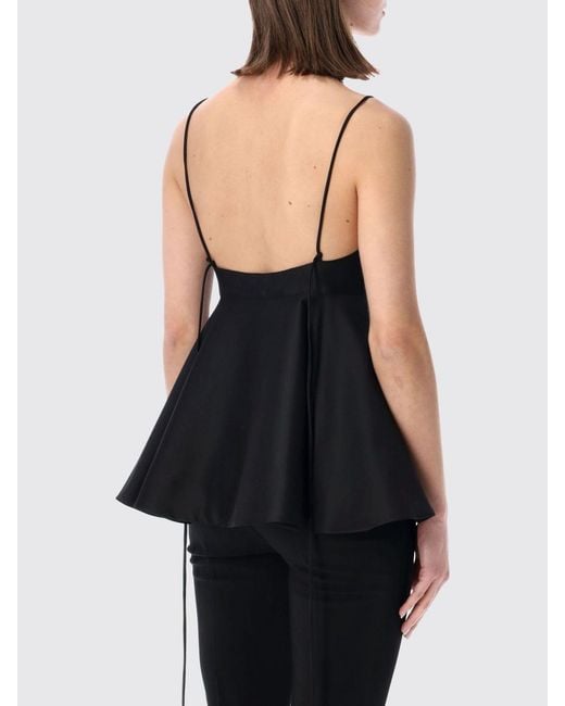 Rohe Black Virgin Wool And Silk Top