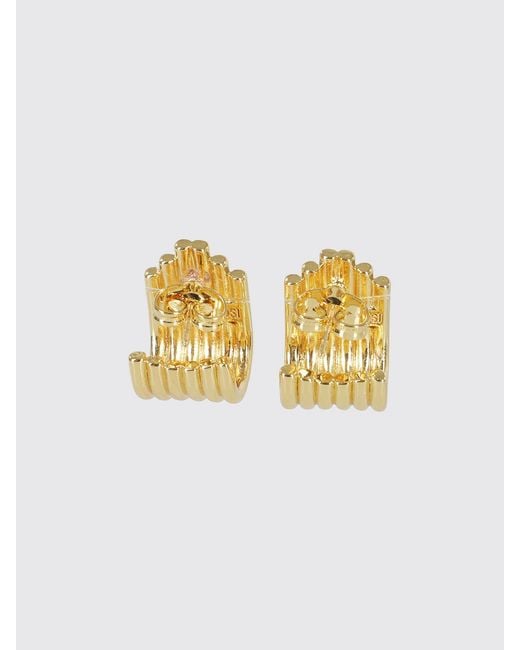 FEDERICA TOSI Metallic Lobo Lea 18K-Plated Bronze Dangle Earrings