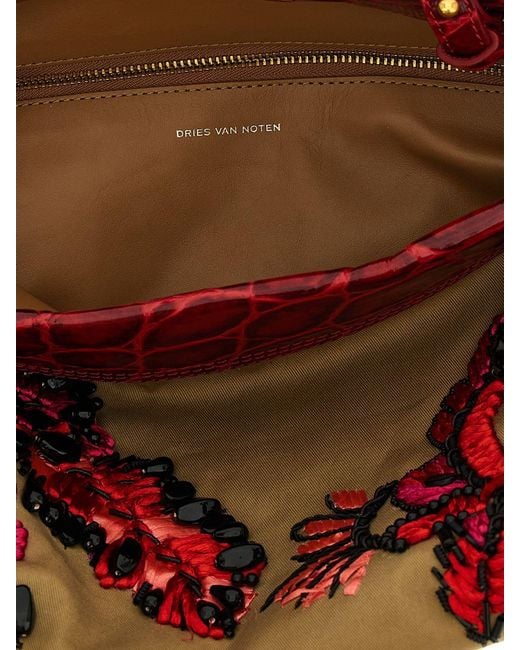 Borsa A Spalla di Dries Van Noten in Red