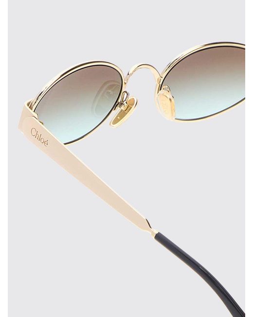 Chloé Natural ChloÉ Oval-Frame Sunglasses