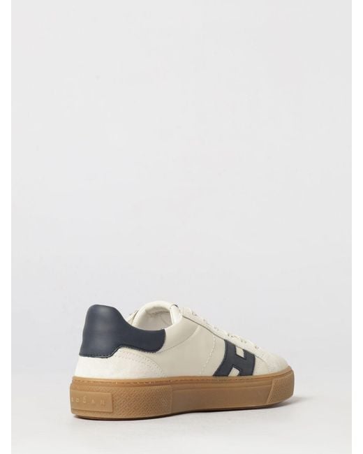 Hogan White Shoes for men
